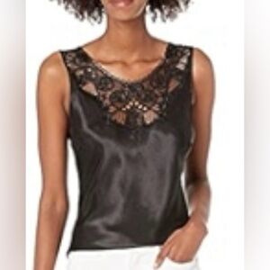 Chic Black Lace Women's Camisole